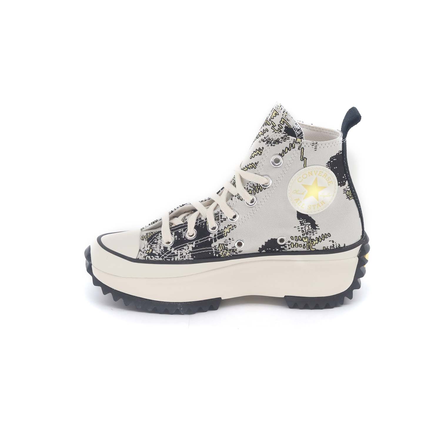 Converse Run Star Hike High Top Grigio Oro